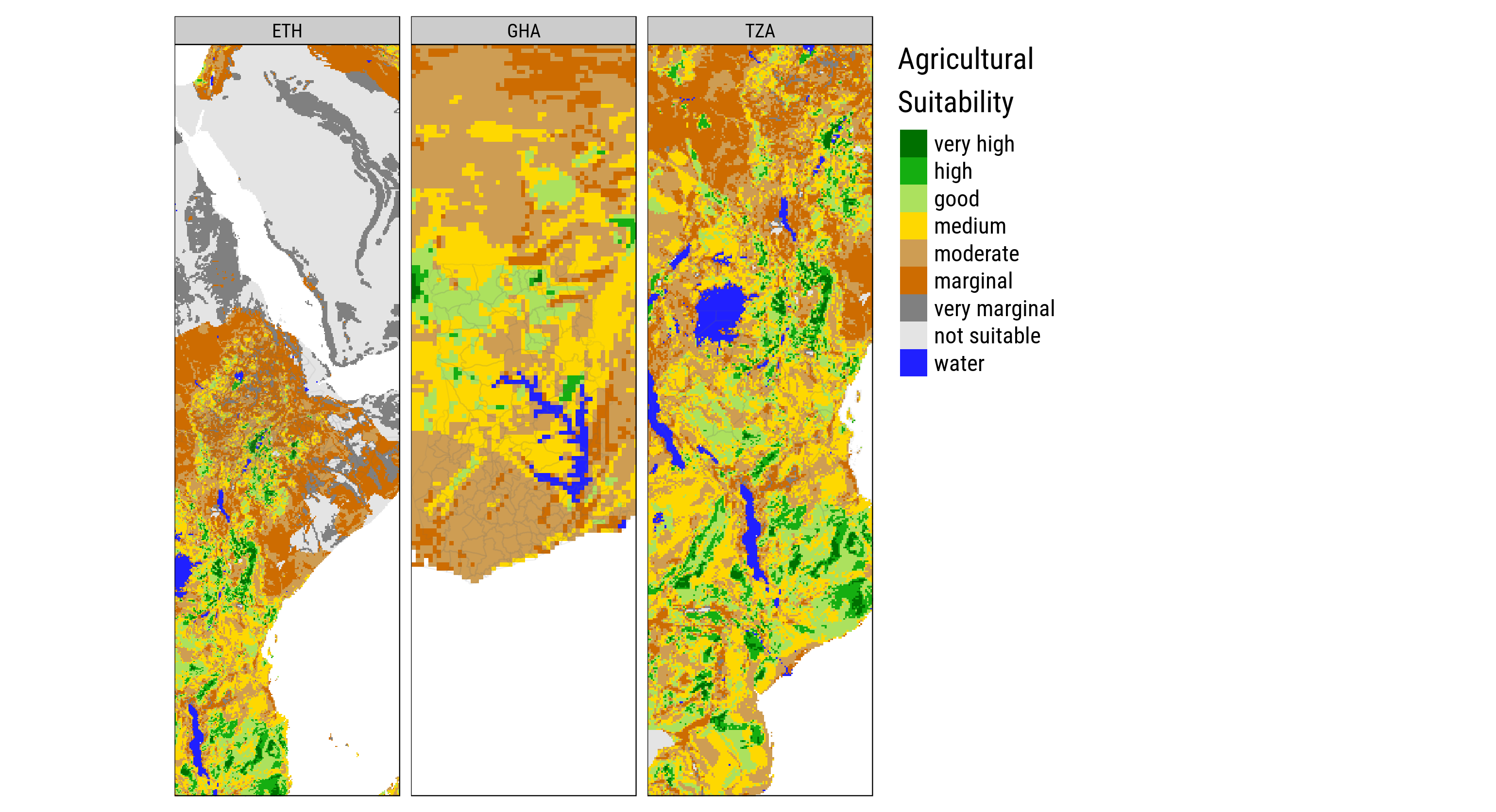 Agricultural Suitability (FAO/GAEZ 2007)